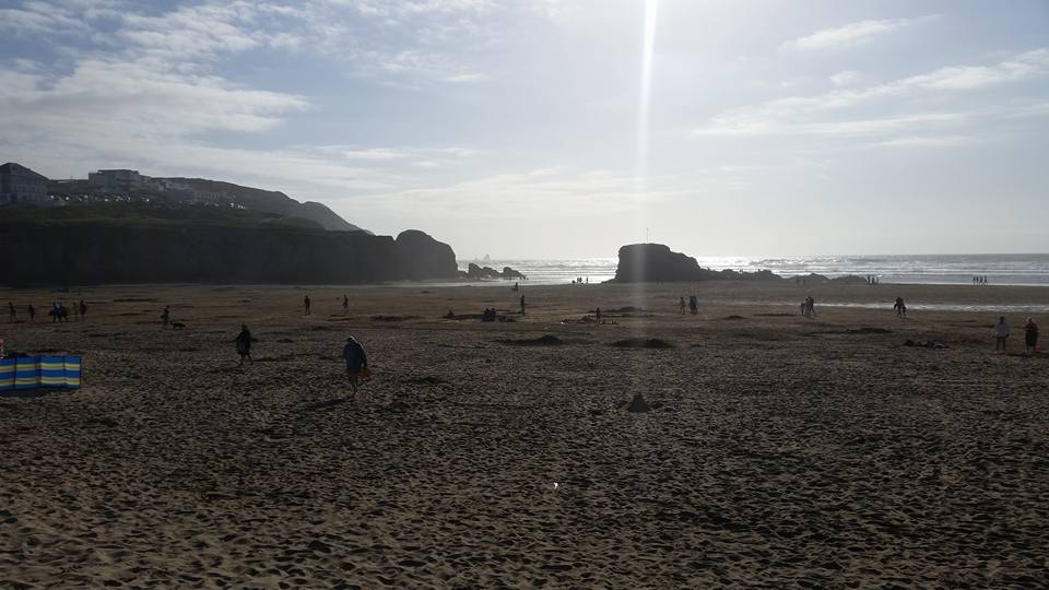 Home is where the sea is: Swimming at Perranporth - Lost in the North