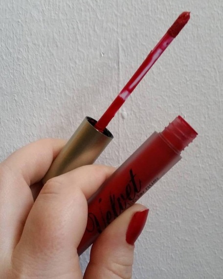 MUA Velvet Lip Lacquer in Reckless: My top three red lipsticks - Lost in the North